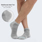 BAMBOO COOL Men's Ankle Socks Athletic Cushioned Moisture Wicking, Running Socks Arch Support Breathable, Heel Tab 8 Pack