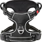 Timos Dog Harness,NO Need Go Over Dogs Head 3 Snap Buckles Pet Harness with 2 Leash Clips,Adjustable Soft Padded No-Pull,Reflective No-Choke Oxford Vest for Small Medium Large Dogs,X-Large(Packof1)