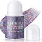 Red White and Blue Roll-on Body Glitter Gel, 4th of July Accessories Holographic Face Glitter Gel, Fourth of July Sequins Makeup for President's Day Patriotic Veterans Day