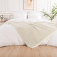 NEXHOME PRO Soft Throw Blankets for Couch, Reversible Warm Blankets Cozy Knit Blanket for Women, Fuzzy Plush Lightweight Throws for Sofa, Bed, Picnic, 50 x 60 inches