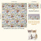 Cat Wrap for Grooming,Cat Wrap for Cutting Nails,Self-Adherent Soft Cat Blanket，Restrain the Cat to Keep Calm,Anti-Bite, Anti-Scratch, Wrap anti-Escape Grooming Bags for Cats ( within 16lbs)