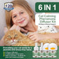 Cat Calming Pheromone Diffuser Set, Pet Calming Plug-in Kit (2 Diffusers + 4 Refills), Reduces Cat Stress, Aggression, Fighting, Marking, Meowing, Travel, Vet Visit Anxiety, 120 Days, Non-Toxic, Safe