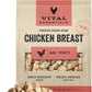 Vital Essentials Chicken Breast Dog Treats, 10 oz | Freeze-Dried Raw | Single Ingredient | Premium Quality High Protein Training Treats | Grain Free, Gluten Free, Filler Free