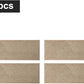 COSY HOMEER Edging Stair Treads Non-Slip Carpet Mat 28inX9in Indoor Stair Runners for Wooden Steps, Edging Stair Rugs for Kids and Dogs, 100% Polyester TPE Backing(4pc, Beige)