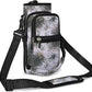 icolor Water Bottle Carrier Bag with Strap 25/32/40 oz Crossbody Bottle Holder with Phone Pocket Sling Sleeve Insulated Neoprene Water Bottle Pouch for Walking Travelling