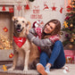 Weewooday 20 Pieces Christmas Dog Bandanas for Dogs Santa Claus Christmas Tree Triangle Pet Bib Adjustable Pet Bandana Soft Doggy Kerchief Accessories for Pet Costume Accessories Decor