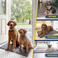 Muddy Mat® Shown on TV – Super Absorbent Microfiber Dog Door Mat for Muddy Paws, Non-Slip Washable Pet Rug, Quick Dry Chenille Entryway Carpet, Machine Washable Indoor Outdoor mat, Grey 28"x18"