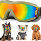 Small Dog Sunglasses with Adjustable Strap UV Protection, Winproof Puppy Sunglasses, Suitable for Dogs Eyes Protection，Soft Dog Goggles