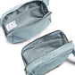 ODODOS Unisex Mini Belt Bag with Adjustable Strap Small Fanny Pack for Workout Running Traveling Hiking, Stone Blue
