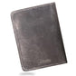 PEGAI Personalized Leather, Passport Holder For Travel | Handmade Passport Wallet Cover Case | Travel Document Holder, Passport Cover for Men, Women, and Family | Pike (Rock Grey)