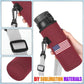 Rtteri 6 Pcs Neoprene Water Bottle Carrier Bag with Adjustable Shoulder Strap 32oz Insulator Water Bottle Cover Holder Cooler Sleeve for Stainless Steel/glass/plastic (Cute)