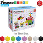 Picasso Cubes 0.5” Pixel Magnetic Puzzle Cube 200 Piece Mix & Match Sensory Toys STEAM Education Learning Building Block Magnets Children Construction Toy Set Stacking Magnet Creative Kit PMC200