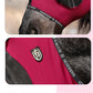 Harrison Howard Horse Fly Mask with Forelock Opening Stretch Breathable and Comfortable for Horses UV -Protection Burgundy M