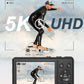 5K Digital Camera - 72MP UHD Digital Cameras for Photography - Autofocus Point and Shoot Small Camera with Flash for Kids - 2.8 Inch Screen Compact Portable Vlogging Camara with 16X Zoom, 32GB SD Card