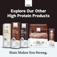 Slate Milk - High Protein Iced Coffee - Mocha Latte - 175mg Caffeine, Lactose Free Energy - 20g Protein, 1g Sugar, 110 Calories, 3g Net Carbs, No Sugar Added - Protein Coffee - 11 fl oz, 12 Cans