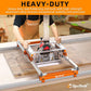 SpeTool Xpert Router Sled for Flattening Slabs with Continuous Height Adjustment & Dust Collection, Easy-to-install 3-Axis Aluminum Slab Flattening Jig, Spoilboard Slab Flattening Mill for Woodworking