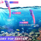 Kids Mask Fins Snorkel Set, Dry Top Snorkeling Gear for Kids Youth Boys Girls Junior Age 5-15 Tempered Glass Snorkel Mask Set Panoramic View Snorkeling Packages