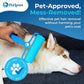 PetLovers EzRoll Reusable Lint Roller - Sticky for Life & Multi-Purpose Pet Hair, Dust, & Lint Remover for Clothing, Upholstery, & Cars - Sustainable, Washable & Efficient (Large)