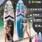 DAMA 11'*34"*6" Inflatable Paddle Board, Paddle Boards for Adults,Sup,Lightweight and Durable, Easy to Inflate, Versatile in Style, Fully Functional, Equipped w/High Grade Accessories.