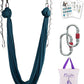 F.Life Aerial Silk Yoga Hammock & Swing for yoga Inversion,Strength training,starter hardware kit