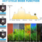 24/7 Mode Led Aquarium Light for Plants Growth- Sunrise to Moonlight, 7 Colors, Adjustable Timer/Brightness, Full Spectrum Fish Tank Lights for 48 Inch to 54 Inch Tank, 42W
