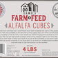 | Alfalfa Hay Food | Small Pet | Young and Adult | Cubes | 4 Pounds