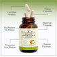 Herbal Roots Organic Apple Cider Vinegar Capsules with Mother and Organic Cayenne | 650 mg | 60 Vegan Capsules
