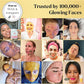 VogueNow Jelly Face Mask for Facials - 24K Gold Hydrating, Brightening & Nourishing Jelly Mask with Free Jade Roller & Spatula | Professional Hydrojelly Masks | Vajacial Jelly Mask Powder | 23 Oz Jar