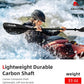Abahub 1 x Carbon Kayak Paddles, 90.5 Inches Kayaking Oars for Boating, Canoeing with Free Paddle Leash, Carbon Fiber Shaft Black/Blue/Green/Orange/Yellow/White/Red Plastic Blades