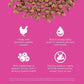 Go! Solutions Skin + Coat Care, Dry Cat Food, Chicken Recipe with Grains, 8 lb Bag