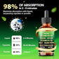 10in1 Cayenne Pepper Liquid Drops + Ginger, Ceylon Cinnamon, Vitamin D3, Vitamin K2, Garlic, Black Pepper and More - Digestion Support - 2 Fl Oz - 2 Months Supply