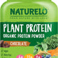 NATURELO Plant Protein Powder, Chocolate, 22g Protein - Non-GMO, Vegan, No Gluten, Dairy, or Soy - No Artificial Flavors, Synthetic Coloring, Preservatives, or Additives - 20 Servings