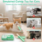 Homrich Catnip Toys for Cats, 3-Pack Funny Cat Toys Filled with 100% Pure Organic Catnip, Safe Kitten Teething Chew & Kicker Toys - Interactive Cat Toys for Bored Indoor Adult Cats