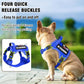 WINSEE Service Dog in Training Harness with 5 PCS Patches, Reflective Tactical Dog Vest Harness, Adjustable Soft Oxford Pet Harness with Easy Control Handle, Hook & Loop Panels for Walking Hiking