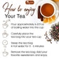 60 Hot Special Cinnamon Tea Bags – Special Blend of Cinnamon, Black Tea, Orange Peel and Cloves, 100% Natural Ingredients, Hand-made Blend Herbal Tea. Eco-conscious Tea Bags. No Sugar, No Caffeine, No Gluten, Vegan.