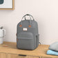 RUVALINO Diaper Bag Backpack, Multifunction Travel Back Pack Maternity Baby Changing Bags, Large Capacity, Waterproof and Stylish, Iron Gray