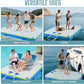 Specraft Inflatable Floating Dock, Non-Slip Air Dock Platform loating Island Raft with Rope Ladder for Pool Lake Beach Ocean