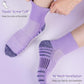 Airacker Athletic Quarter Socks with Cushion Running Ankle Socks for Men Women 6 Pairs
