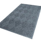 M+A Matting WaterHog Diamond | Commercial-Grade Entrance Mat with Rubber Border – Indoor/Outdoor, Quick Drying, Stain Resistant Door Mat (Bluestone, 3' x 4')