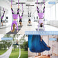 Aerial Silks Yoga Swing Set - 9/11 Yards Aerial Yoga Hammock Kit Anti-Gravity Flying for Fitness, Low/Non Stretch Nylon Tricot Fabric Hardware Included for Dance