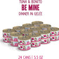 Weruva BFF Minced Natural Wet Cat Food, Tuna and Bonito Be Mine in Gelee, 5.5oz Can, Pack of 24
