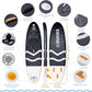 Inflatable Paddle Board for Adults with Accessories Included, Oar, Fins, Pump. Stand Up Paddleboard Great Stability and Resistance. 10’ x 33" x 5.9", Maximum Load 286 lb