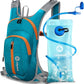 Nepest Hydration Pack Backpack for Women & Men, Lightweight Water Backpack with 2L Water Bladder for Hiking Cycling Running Biking