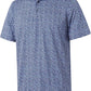 Men's Golf Polo Shirts Short Sleeve Striped Performance Moisture Wicking Dry Fit Golf Shirts for Men