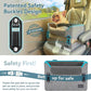 PETSFIT Dog Car Seats for Small Dogs, Patent Safety Buckles Dog Booster Car Seat, Dog Carseat with Safety Belt, Suitable for Small Pets Up to 25lbs (Grey)