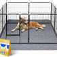 Sunheir Washable Pee Mats for Dogs - Large 48" x 48" 2-Pack Reusable Puppy Pads, Absorb Dog Mats, Whelping Pad, Non-Slip, Protects Urine Leakage (Light Grey, 48x48)