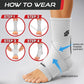 Sleeve Stars Ankle Brace for Women & Men, Ankle Wrap for Sprained Ankle, Compression Sleeve for Plantar Fasciitis Relief, Easy Customizable Support: w/Removable Strap (Single/S:9"-10"/White)