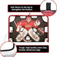 EALER Hockey Goal with Shooting Targets – 6′×4′ Portable Street & Ice Goal, Heavy-Duty 2″ Steel Frame, 11 Target Holes, Tear-Proof Fabric, Official Size, Easy Backyard Assembly