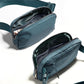 ODODOS Unisex Mini Belt Bag with Adjustable Strap Small Fanny Pack for Workout Running Traveling Hiking, Blue