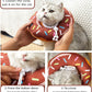 Amakunft Adjustable Cat Cone Collar Soft, Cat Recovery Collar, Cone for Cat After Surgery, Cat Neck Cone, Elizabethan Collar for Cat and Kitten (Donut M (Neck:6"-13"))